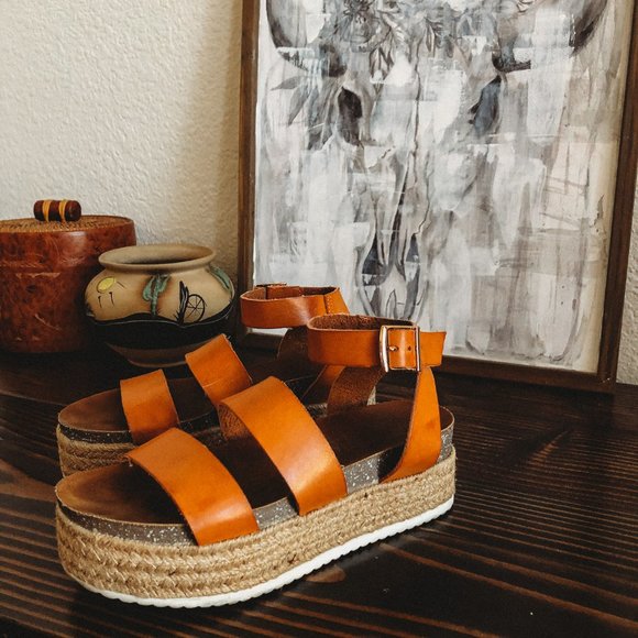 Patrizia Espadrille Platform Sandals sz36 (6) - Picture 2 of 4